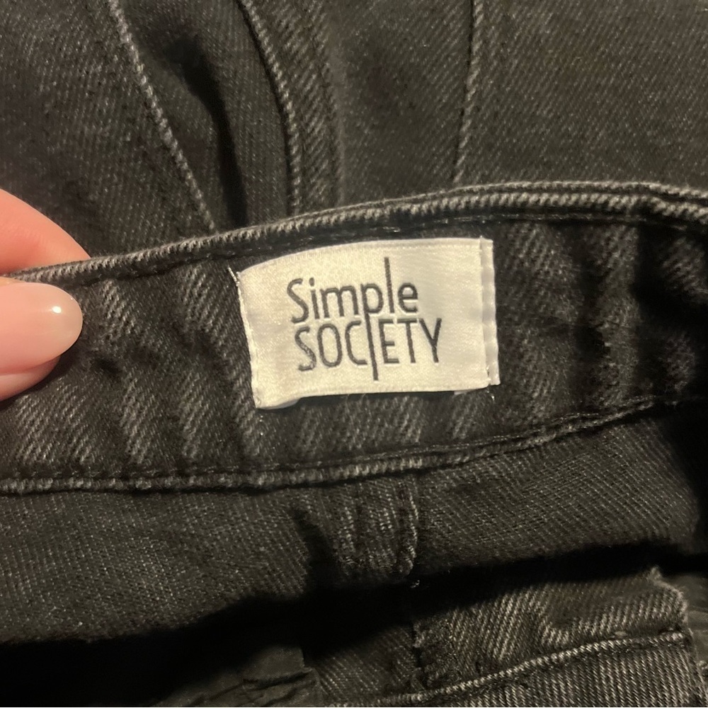Star black jeans size 24 or 0 - Picture 2 of 3